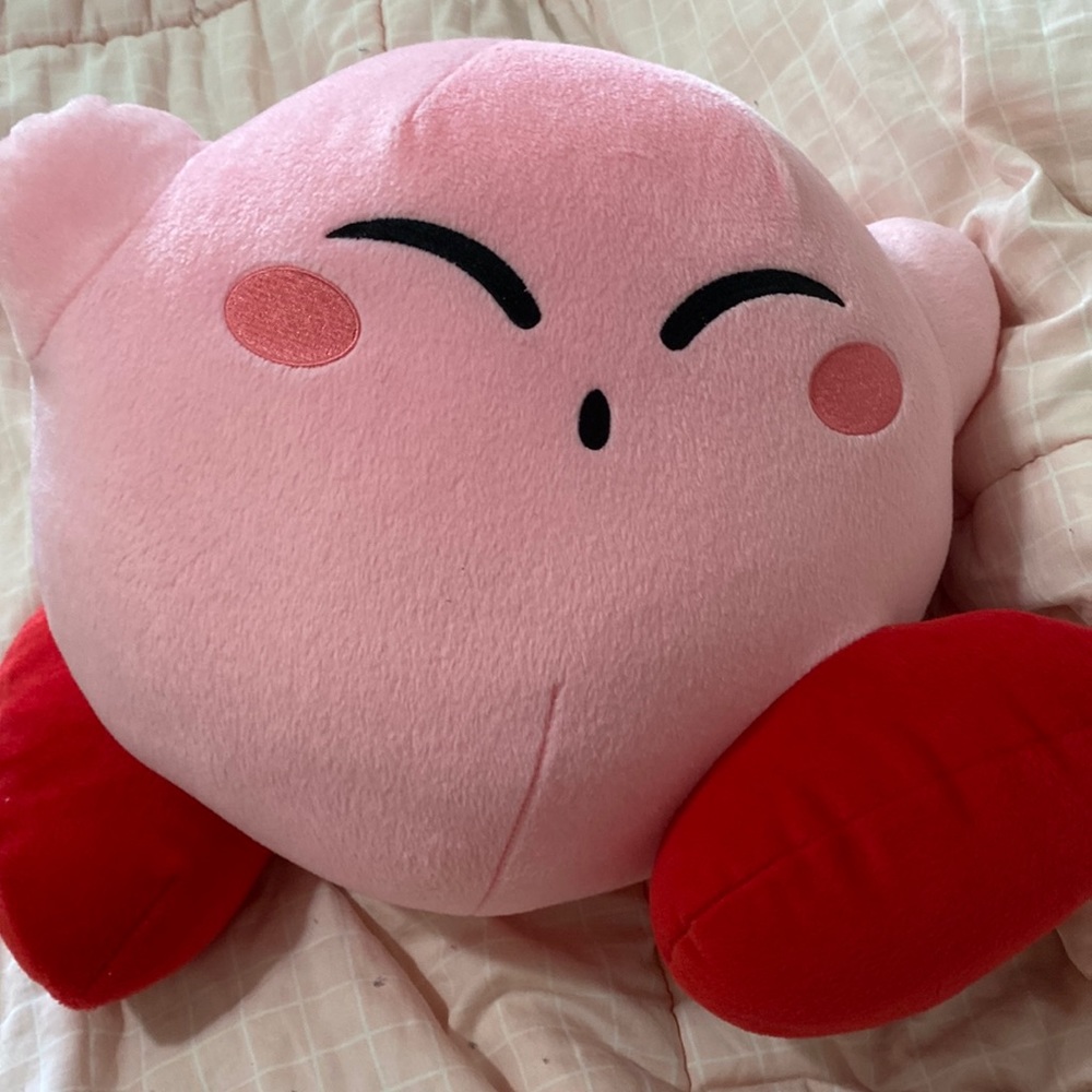 Running Kirby Stuffed Plush